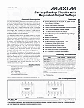 DataSheet MAX16024 pdf